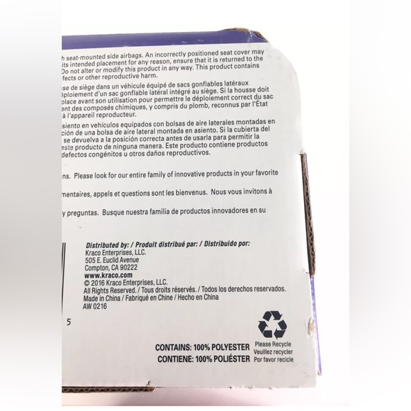 New Kraco  Seat Cover Zebra Soft Velour Fabric 1 Pack - Picture 9 of 9